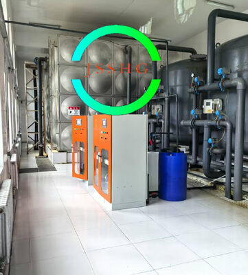 ISO9001 On Site Sodium Hypochlorite Generation With 200G Out put Active Chlorine