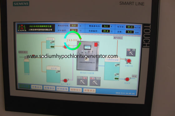 Sodium Hypochlorite Generation Unit With Dosing Pump And Touch Screen