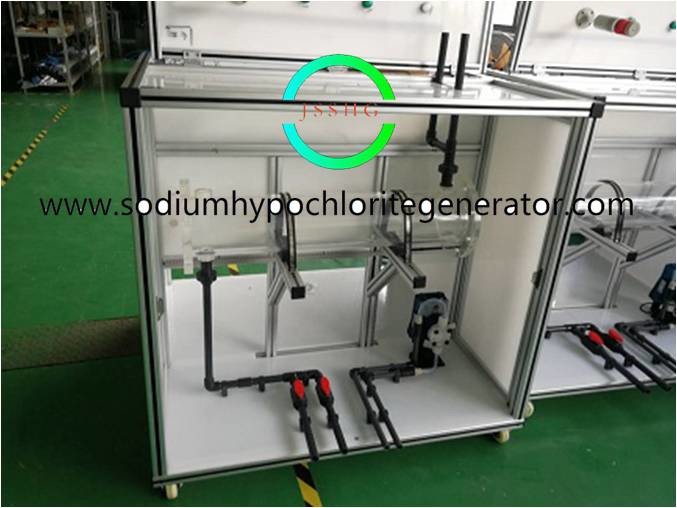 Water Disinfection Machine On Site Sodium Hypochlorite Generation 2000 g / h