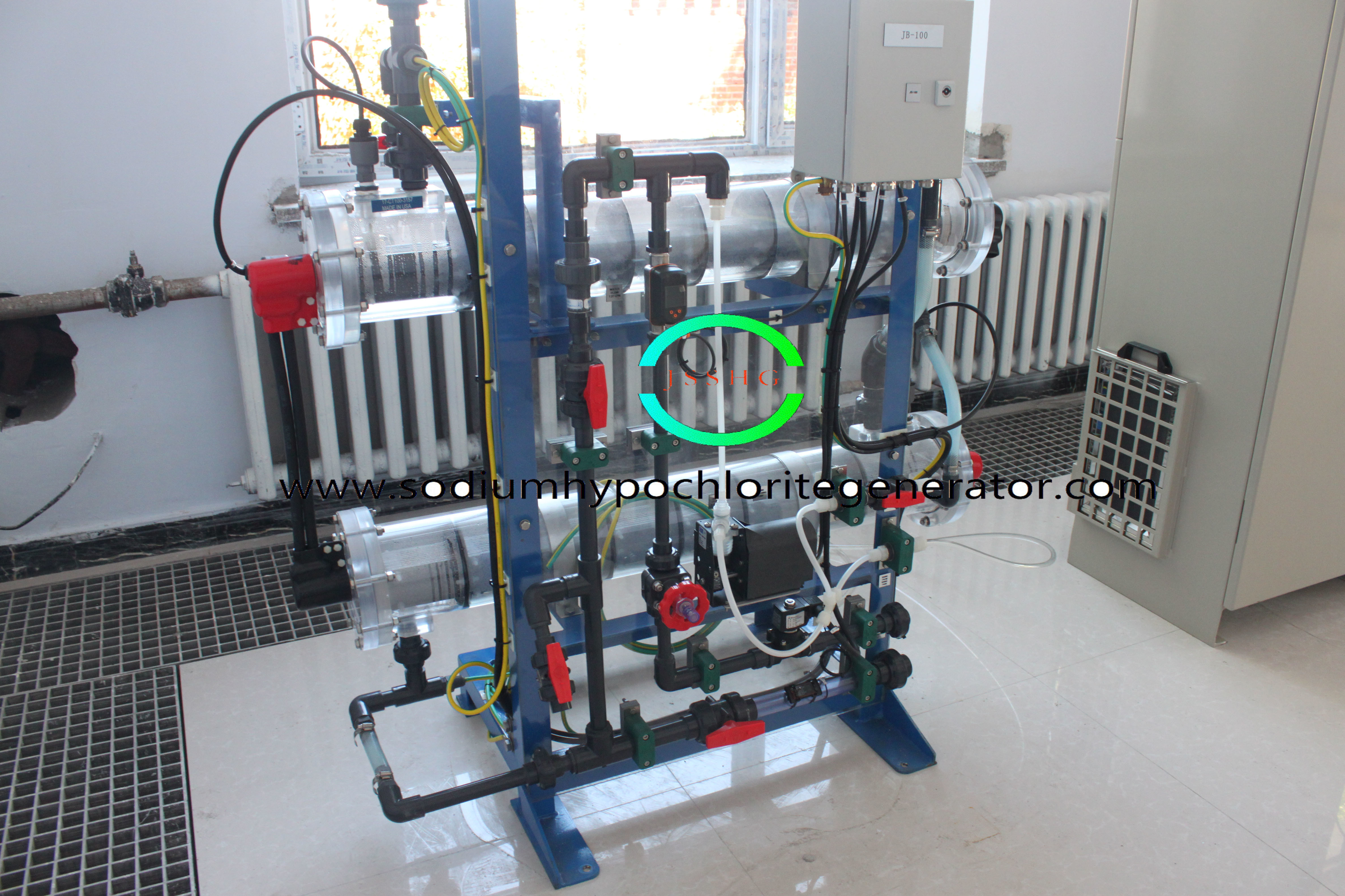 NaCIO Sodium Hypochlorite Disinfection Drinking Water 30kg/H of 8000ppm